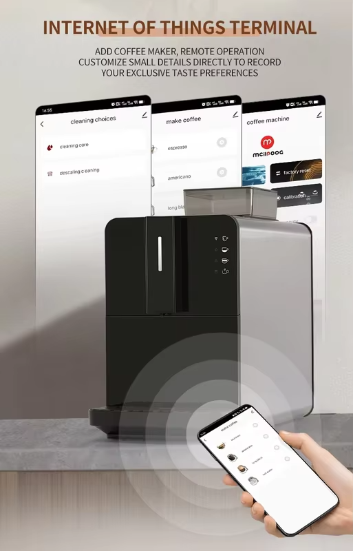 Hi01 220V Home Smart Wifi Tuya Electric Auto Espresso Coffee Machine Automatic