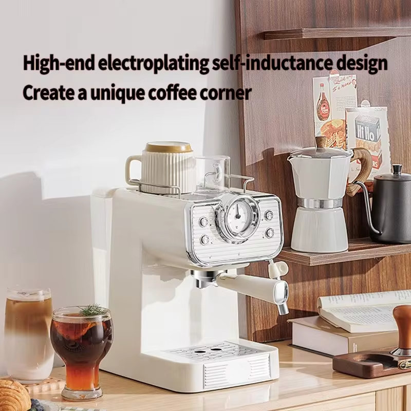20Bar Semi-Automatic Espresso Machine,Extraction water volume and temperature