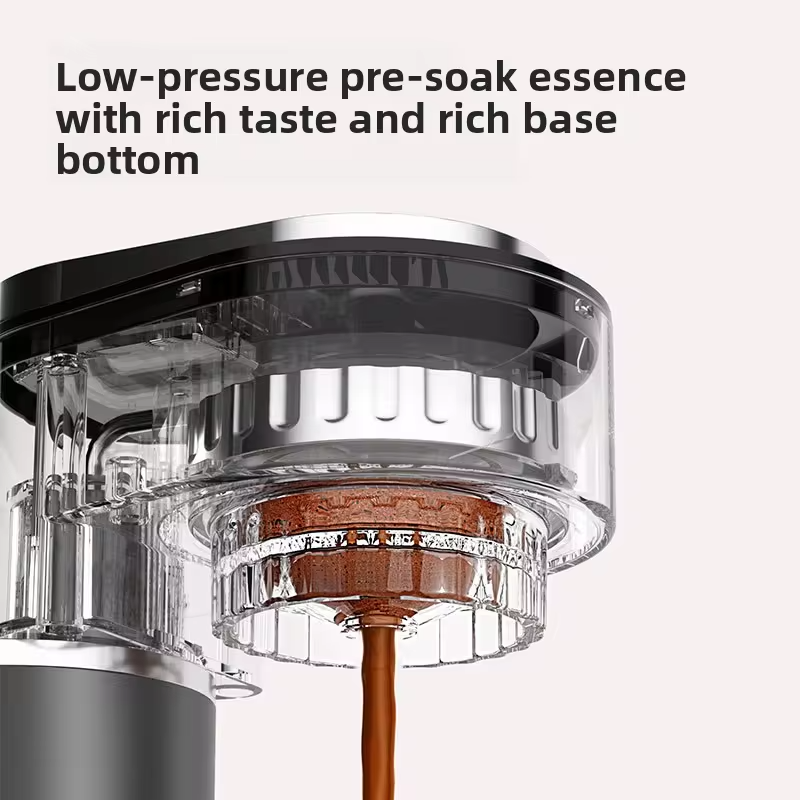 110V/220V Mini Portable Drip Coffee Machine | Home Office Travel Necessary | Space-Saving Coffee Machine For Kitchen Countertops
