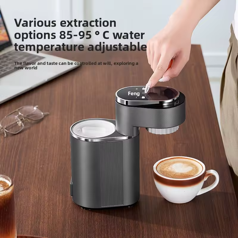 110V/220V Mini Portable Drip Coffee Machine | Home Office Travel Necessary | Space-Saving Coffee Machine For Kitchen Countertops