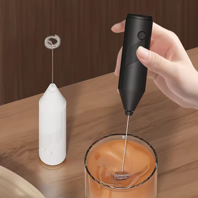 Milk Wireless Foamer Coffee Whisk Mixer Electric Blender Egg Beater Mini Frother Handle Stirrer Cappuccino Maker Cooking Tools