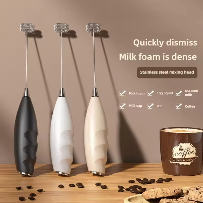 Mi Milk Frother Handheld Foam Maker For Latte Mini Whisk Coffee Cappuccino Frappe Matcha Hot Chocolate Egg Beater Electric Mixer
