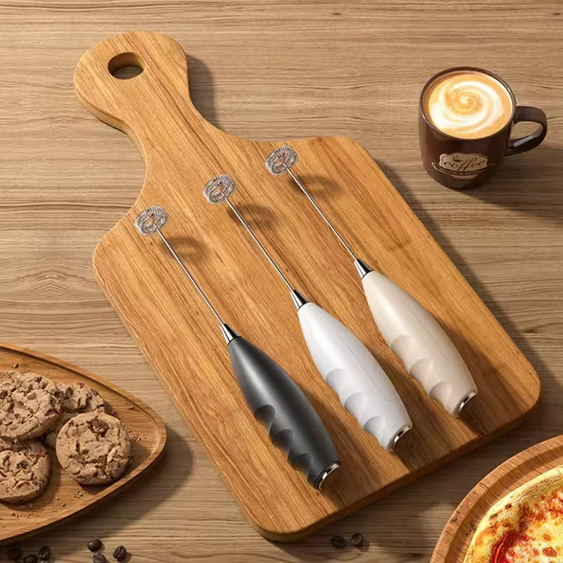 Mi Milk Frother Handheld Foam Maker For Latte Mini Whisk Coffee Cappuccino Frappe Matcha Hot Chocolate Egg Beater Electric Mixer